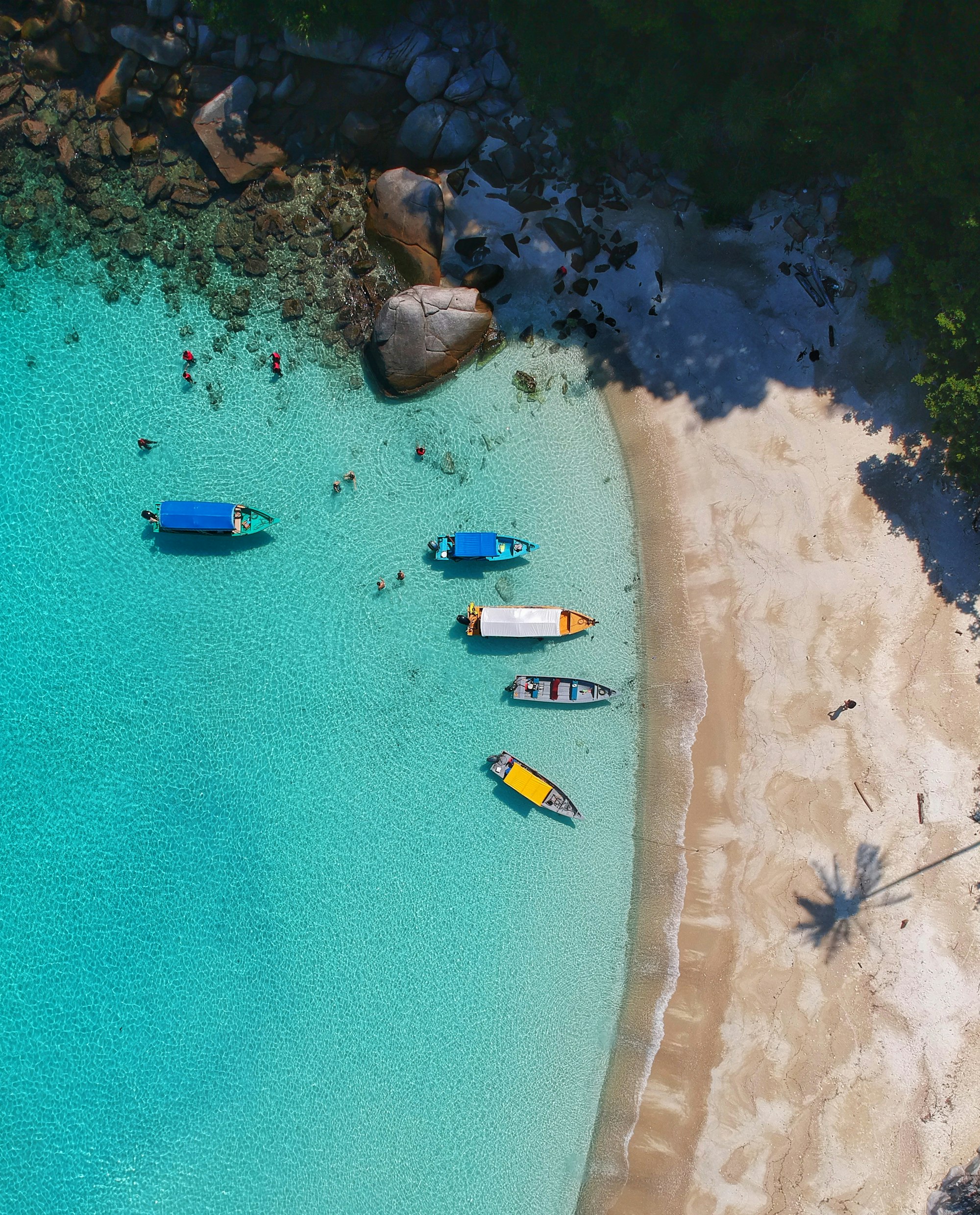 Gün batımında resort